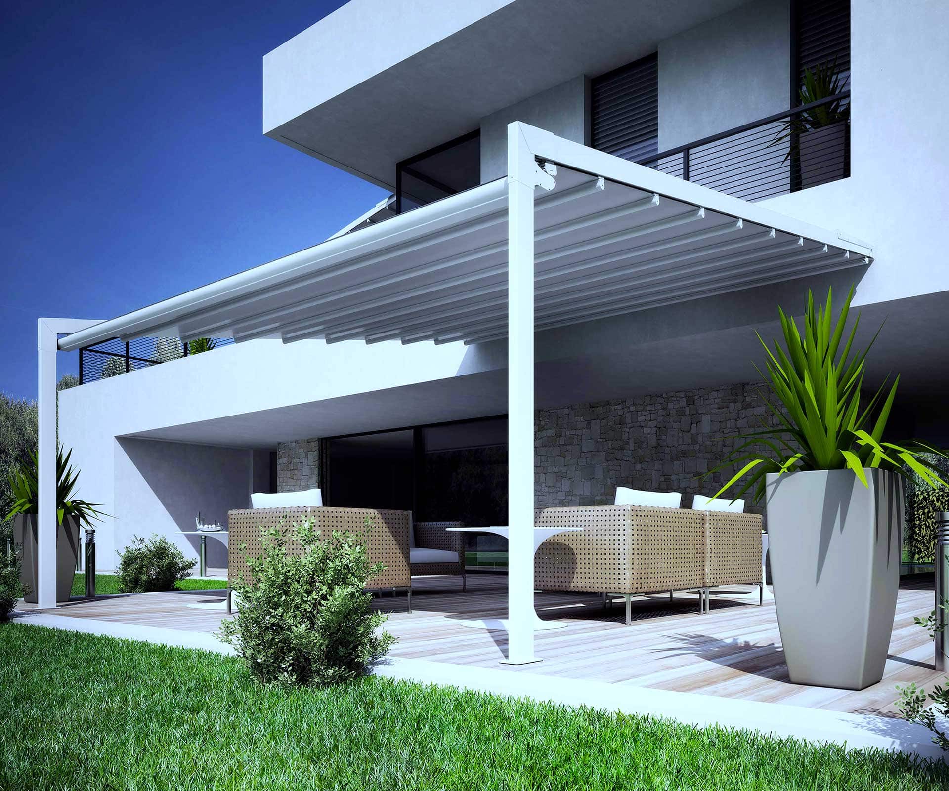 Flexia | Aluminum Retractable Pergolas